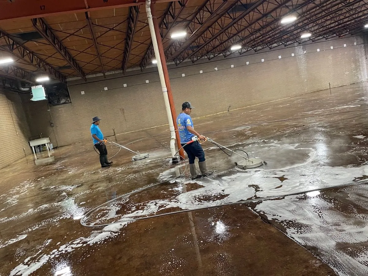 Parking Area Cleaning